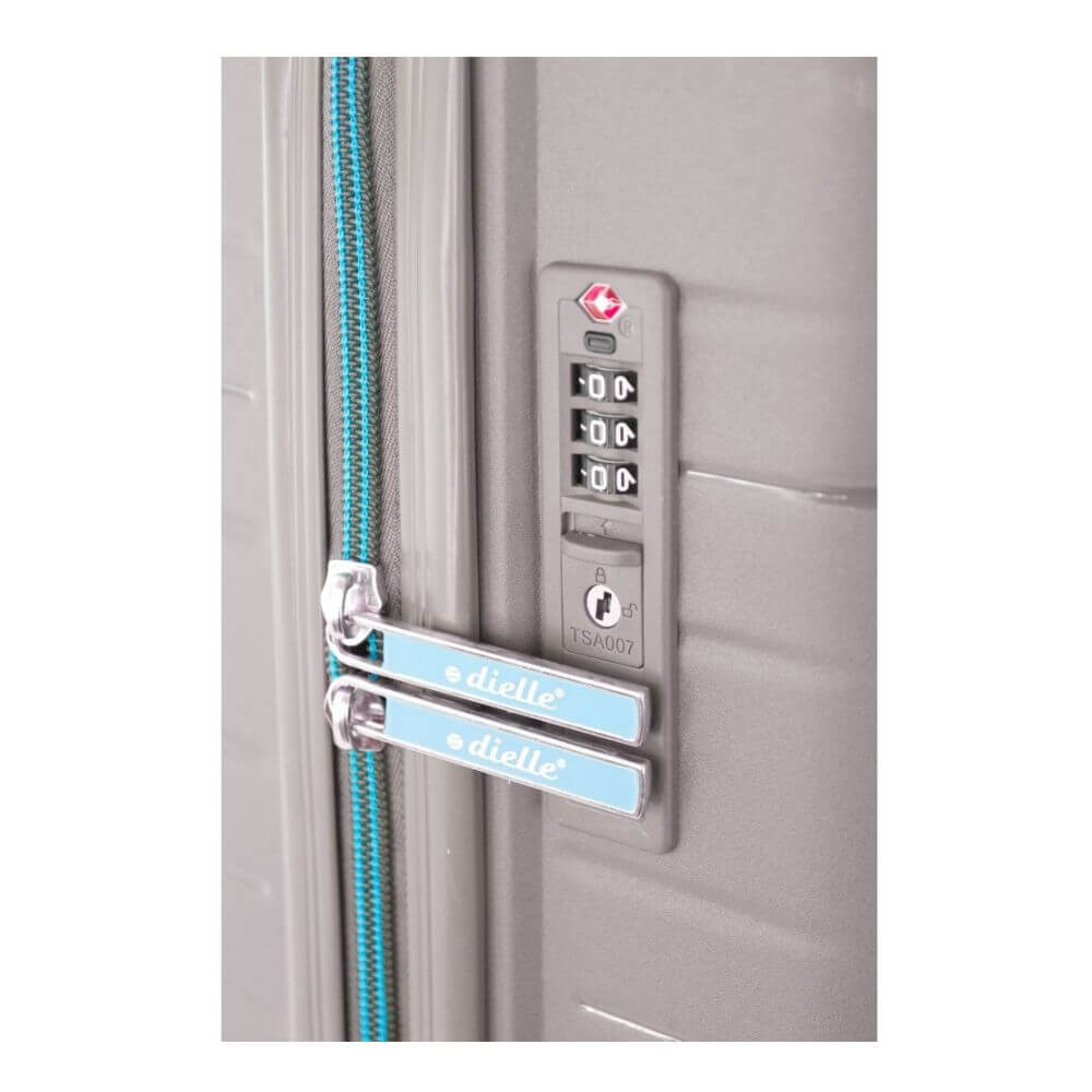 DIELLE Βαλίτσα Καμπίνας 55cm Γκρί 210/55-GRIGIO