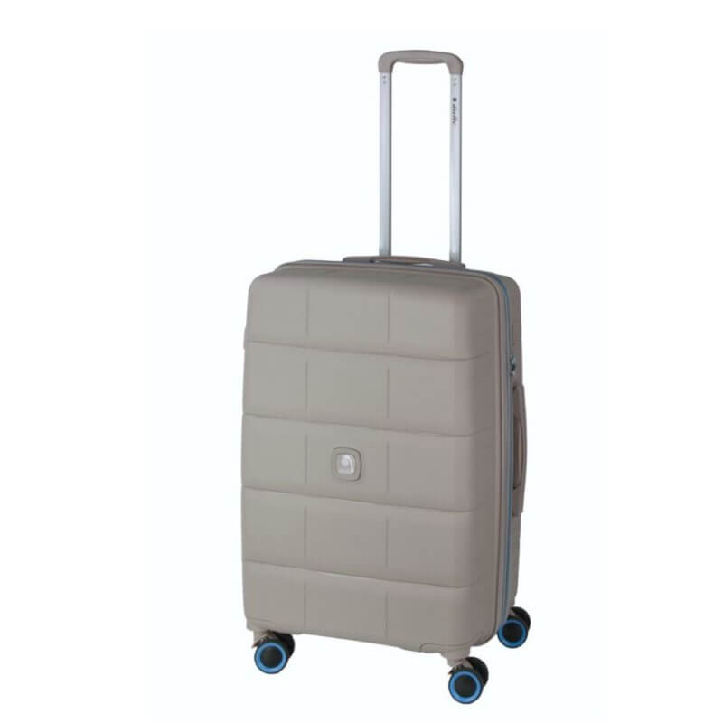 DIELLE Βαλίτσα Καμπίνας Μεσαία 65cm Γκρί 210/60-GRIGIO