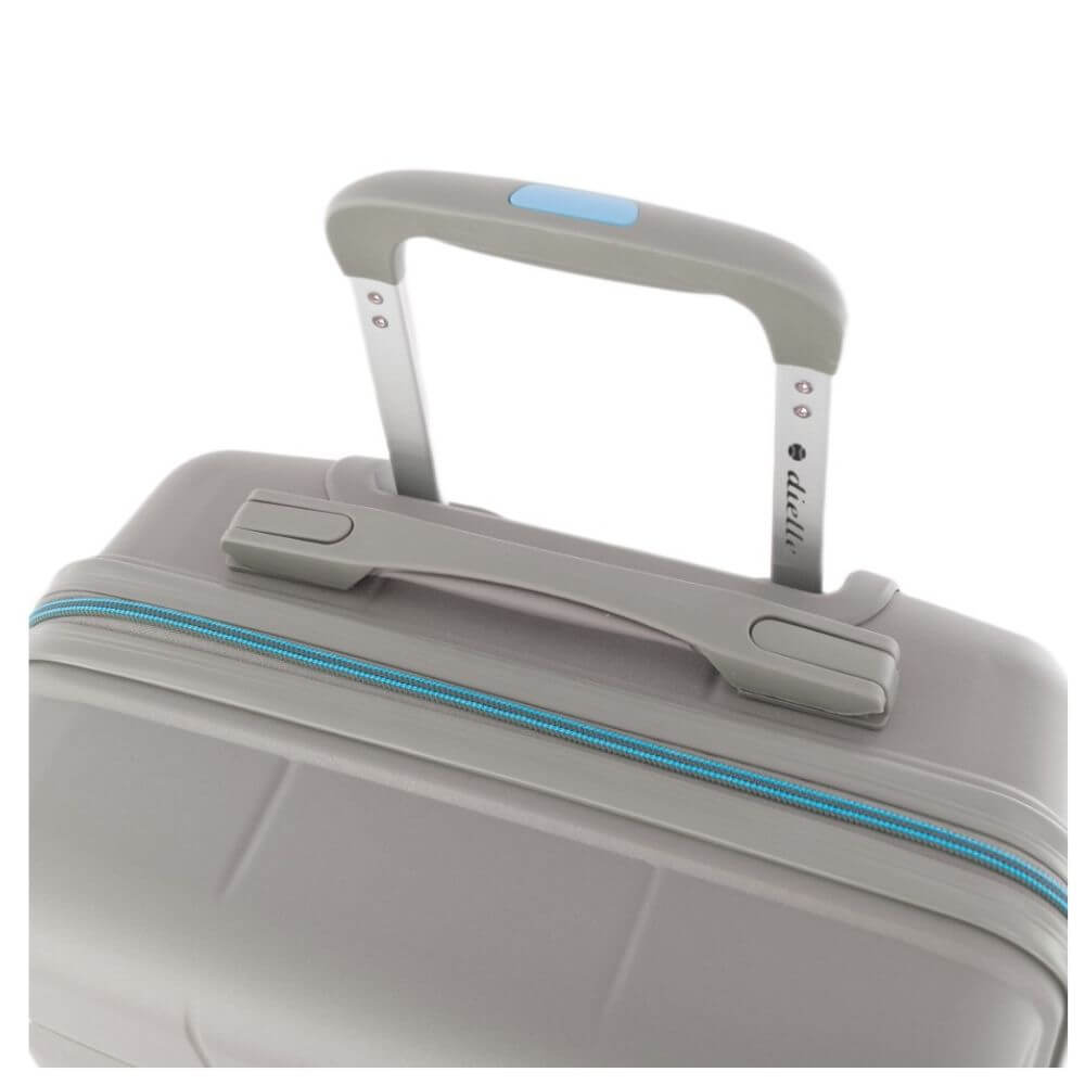 DIELLE Βαλίτσα Καμπίνας Μεσαία 65cm Γκρί 210/60-GRIGIO