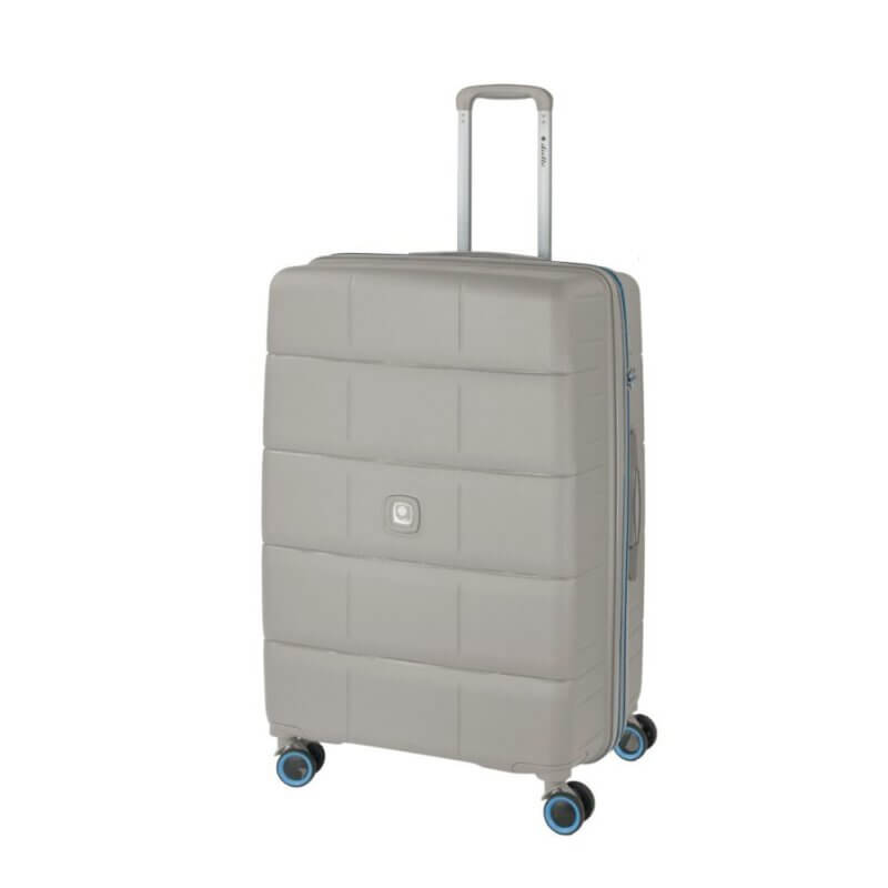 DIELLE Expandable Βαλίτσα Μεγάλου Μεγέθους 75cm Γκρί 210/70-GRIGIO