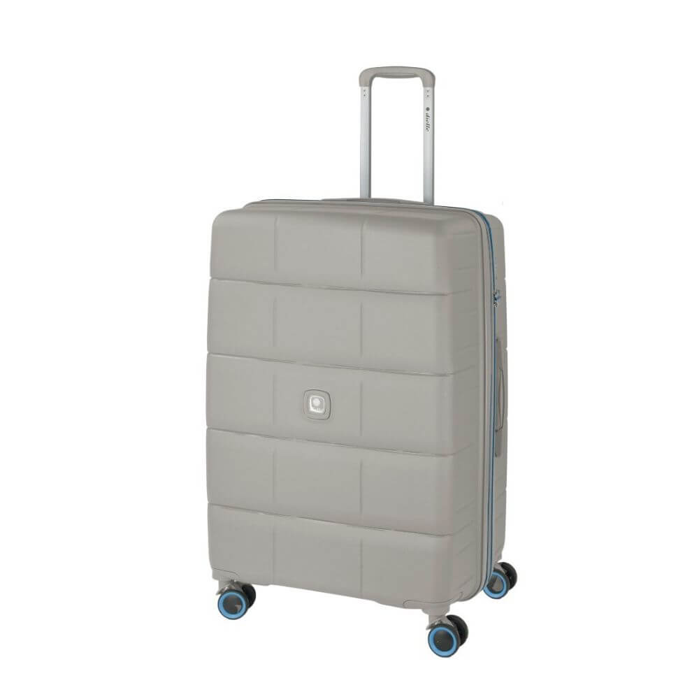 DIELLE Expandable Βαλίτσα Μεγάλου Μεγέθους 75cm Γκρί 210/70-GRIGIO