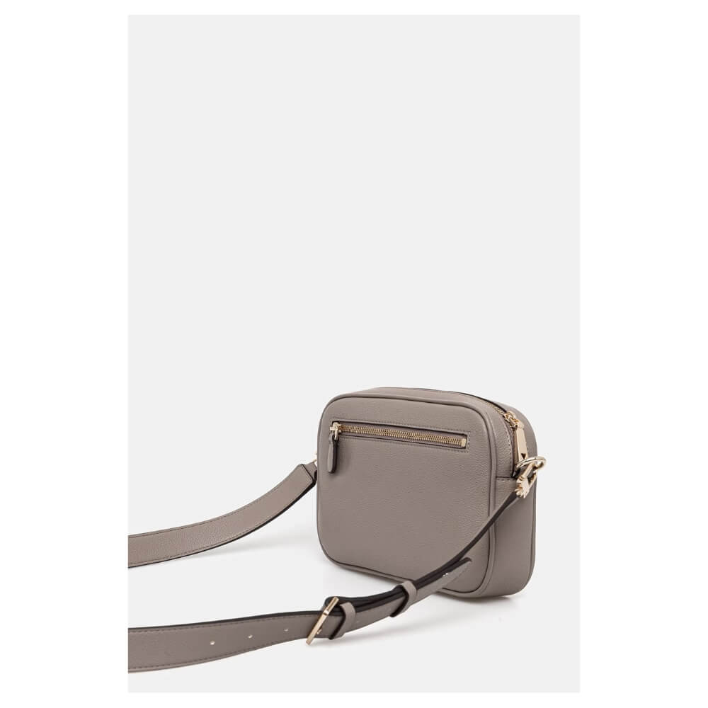 GUESS Meridian Γυναικεία Τσάντα Χιαστί Εκρού HWBG6974140-DARK TAUPE