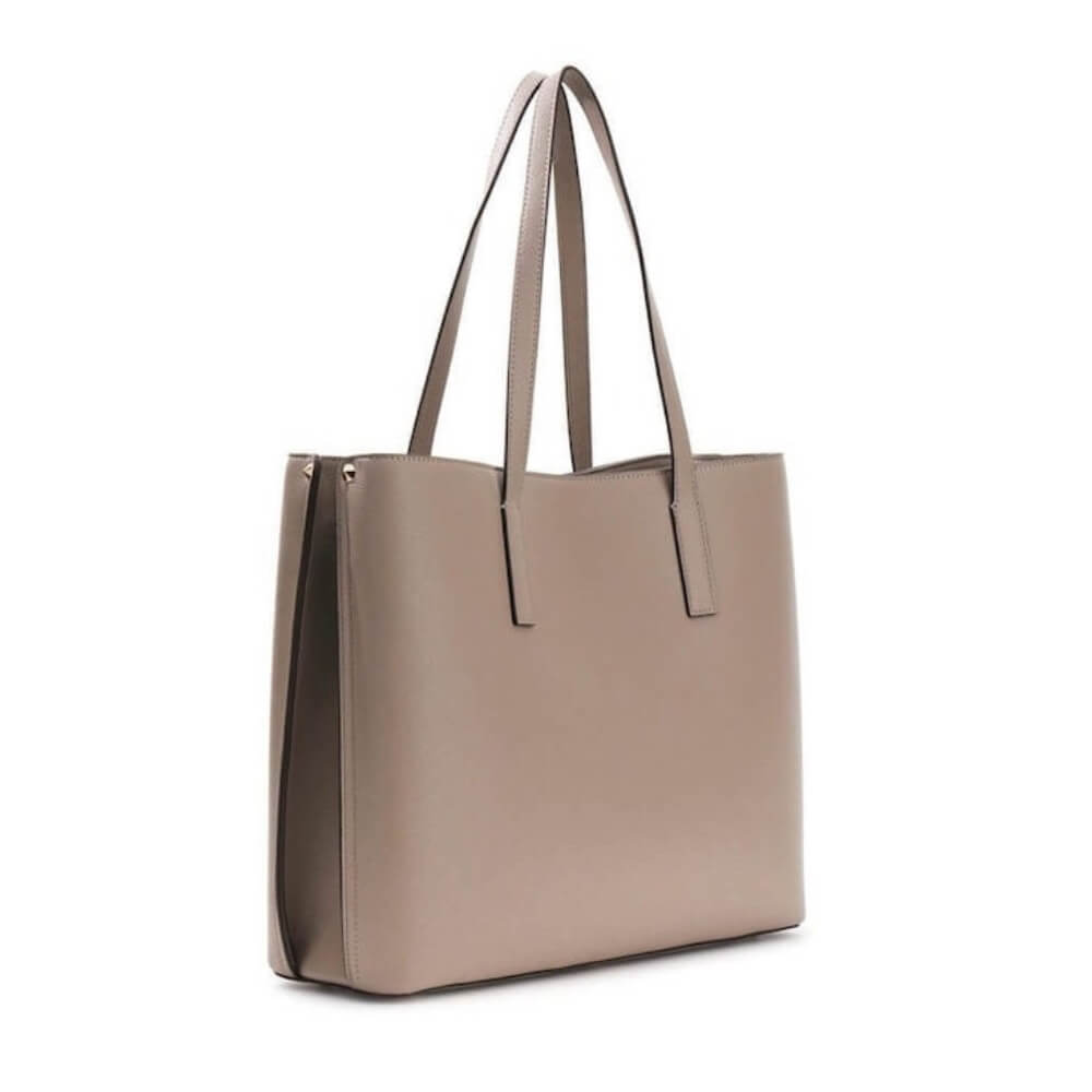 GUESS Meridian II Γυναικεία Τσάντα Ώμου Εκρού HWBG6974230-DARK TAUPE