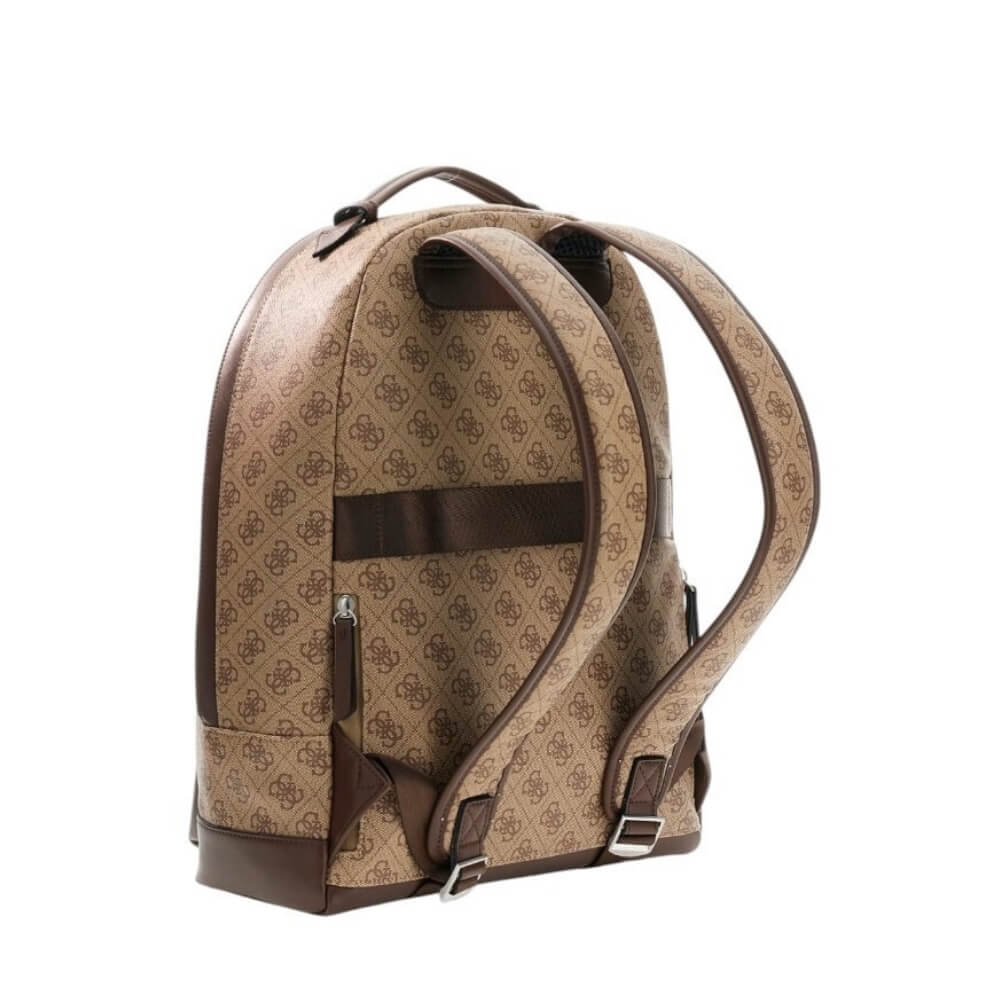 GUESS MILANO Ανδρική Τσάντα Πλάτης Μπέζ HMMILLP6211-BEG