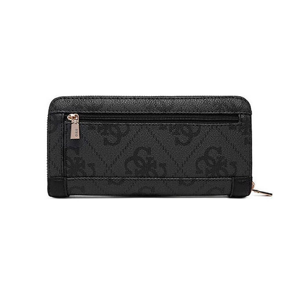 GUESS Karnilla Logo SLG Γυναικείο Πορτοφόλι Γκρί OS9901146-COAL LOGO
