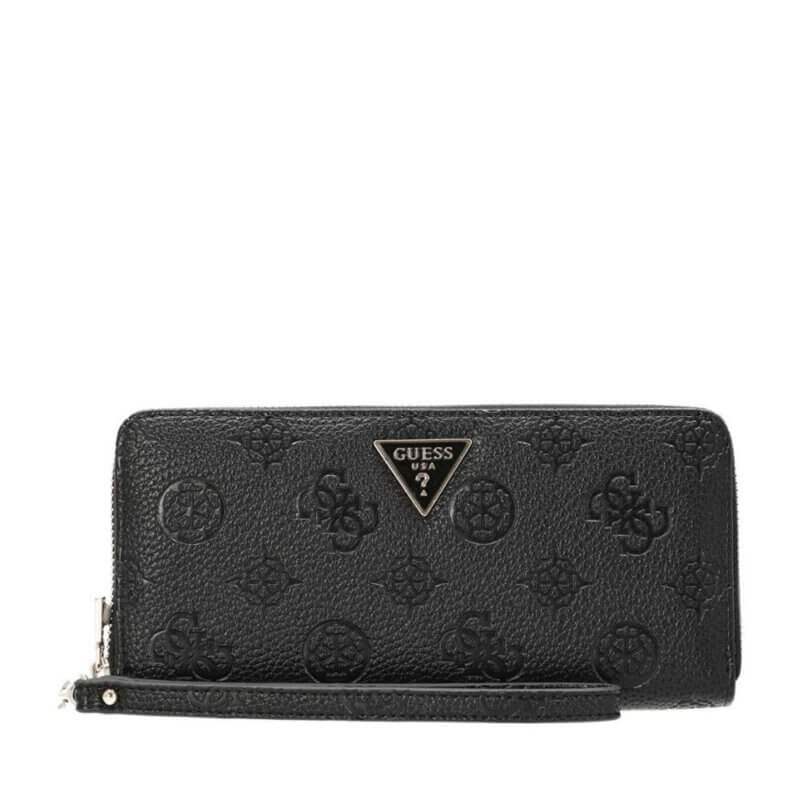 GUESS Cresidia II SLG Γυναικείο Πορτοφόλι Μαύρο PD9888146-BLACK LOGO