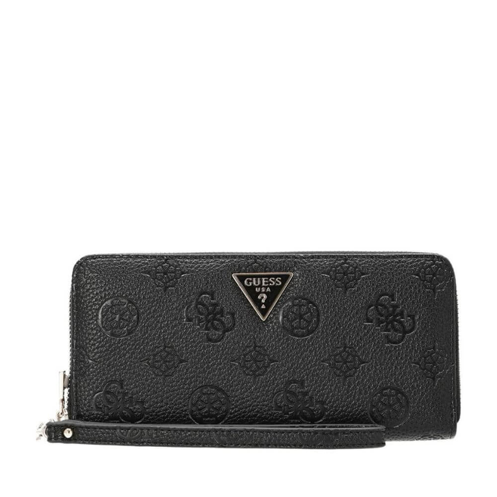 GUESS Cresidia II SLG Γυναικείο Πορτοφόλι Μαύρο PD9888146-BLACK LOGO
