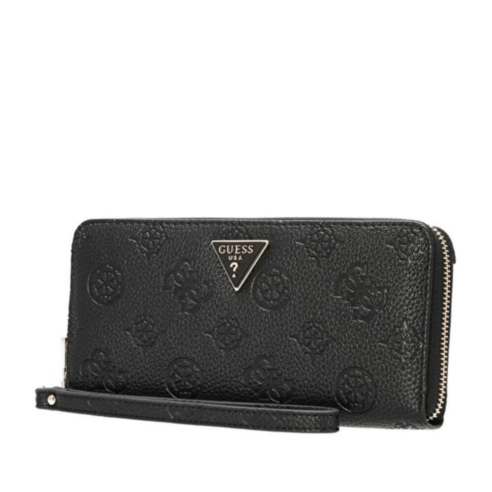 GUESS Cresidia II SLG Γυναικείο Πορτοφόλι Μαύρο PD9888146-BLACK LOGO