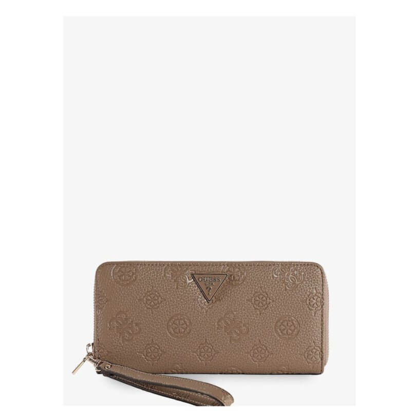 GUESS Cresidia II SLG Γυναικείο Πορτοφόλι Μπέζ PD9888146-DARK TAUPE LOGO