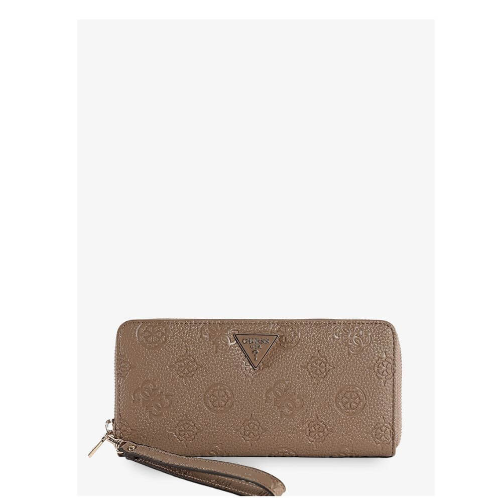 GUESS Cresidia II SLG Γυναικείο Πορτοφόλι Μπέζ PD9888146-DARK TAUPE LOGO