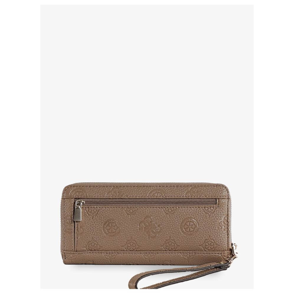 GUESS Cresidia II SLG Γυναικείο Πορτοφόλι Μπέζ PD9888146-DARK TAUPE LOGO