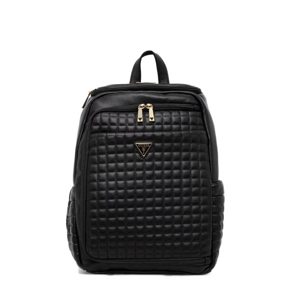 GUESS Nadira Travel Γυναικεία Τσάντα Πλάτης Μαύρη HWQG84240330-BLACK