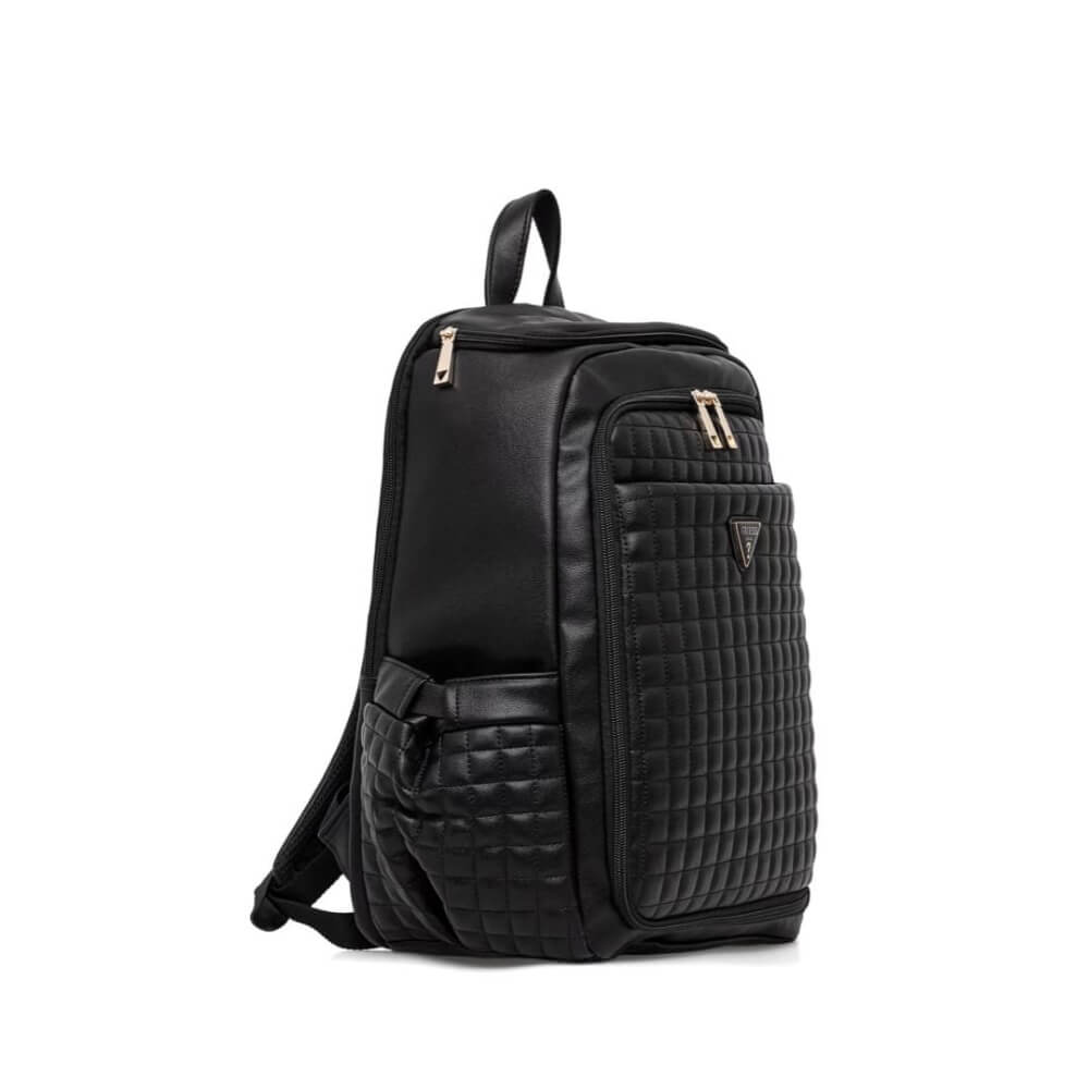 GUESS Nadira Travel Γυναικεία Τσάντα Πλάτης Μαύρη HWQG84240330-BLACK
