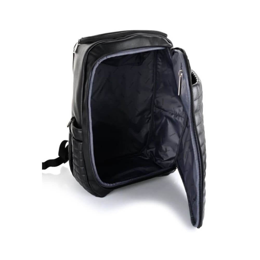 GUESS Nadira Travel Γυναικεία Τσάντα Πλάτης Μαύρη HWQG84240330-BLACK