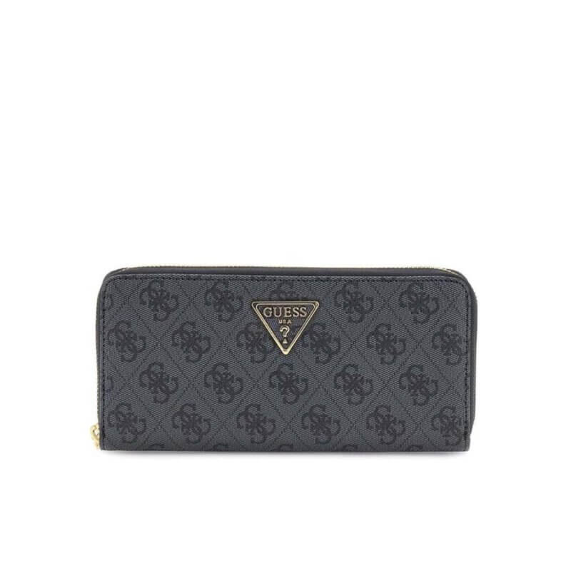 GUESS LAUREL II SLG Γυναικείο Πορτοφόλι Γκρί SG7459146-COAL LOGO