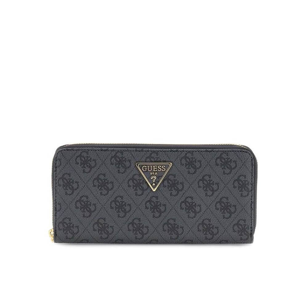 GUESS LAUREL II SLG Γυναικείο Πορτοφόλι Γκρί SG7459146-COAL LOGO