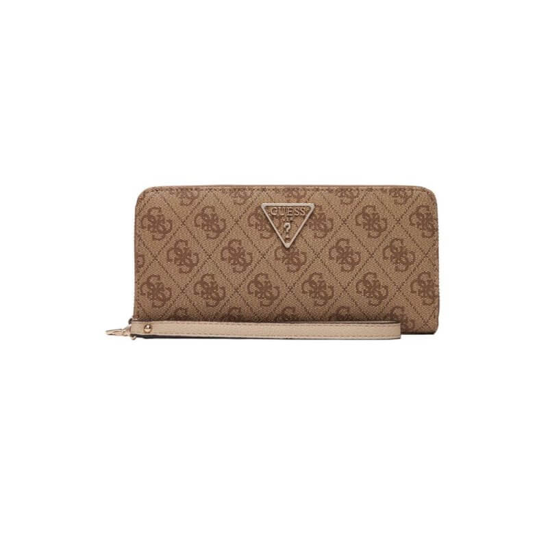 GUESS LAUREL II SLG Γυναικείο Πορτοφόλι Μπέζ SG7459146-LATTE LOGO
