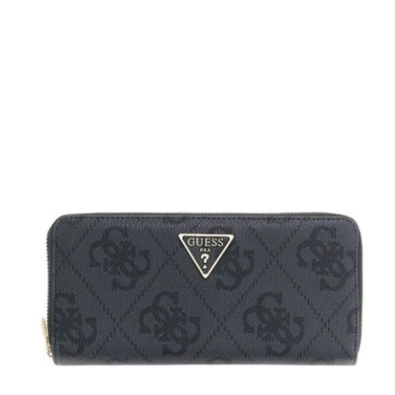 GUESS Laurel II SLG Γυναικείο Πορτοφόλι Γκρί SO7459146-COAL LOGO
